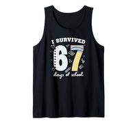 J'Ai survécu à 67 Ans, Six et Sept Jours d'école Débardeur