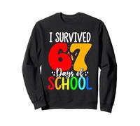 J'Ai survécu à 67 Jours de professeurs d'école et d'élèves Sweatshirt