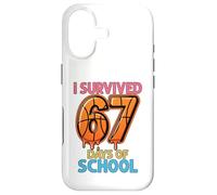 J'Ai survécu à 67 Jours d'école de Basket-Ball Six Sept Professeur Coque pour iPhone 17