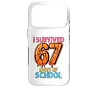 J'Ai survécu à 67 Jours d'école de Basket-Ball Six Sept Professeur Coque pour iPhone 17 Pro