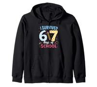 J'Ai survécu à 67 Jours d'école, d'élèves, de professeurs, de Six à Sept Sweat à Capuche