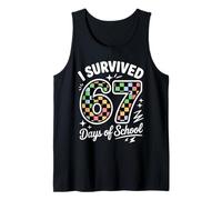 J'Ai survécu à 67 Jours d'école Funny 67 Teachers Students Débardeur