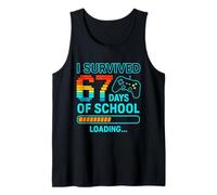J'Ai survécu à 67 Jours d'école : professeurs Amusants, étudiants, rétro Débardeur