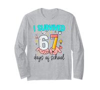 J'Ai survécu à 67 Jours d'école, Six élèves et Sept mèmes Manche Longue