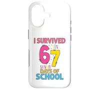 J'Ai survécu à 67 Jours d'école, Six et Sept Enfants Enseignants Coque pour iPhone 17