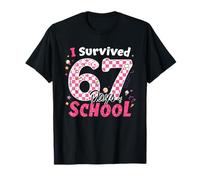 J'Ai survécu à 67 Jours d'élèves et d'enseignants, Un Joli 67e Jour T-Shirt