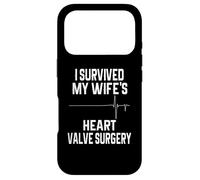 J'Ai survécu à la Chirurgie des valvules cardiaques de ma Femme Coque pour iPhone 17 Pro