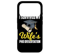 J'Ai survécu à la thèse de doctorat de ma Femme, Mari et conjoint Coque pour iPhone 17 Pro