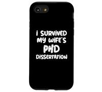 J'Ai survécu à la thèse de doctorat de ma Femme pour Un Mari drôle Coque pour iPhone SE (2020) / 7/8