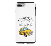 J'Ai survécu à Mon Voyage à Big Apple dans Un Taxi de Big Apple City Coque pour iPhone 7 Plus/8 Plus