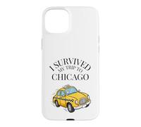 J'Ai survécu à Mon Voyage à Chicago dans Un Taxi de Chicago Coque pour iPhone 15 Plus