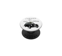 J'Ai survécu à Mon Voyage à Londres British Hackney Carriage PopSockets PopGrip Adhésif
