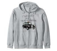 J'Ai survécu à Mon Voyage à Londres British Hackney Carriage Sweat à Capuche