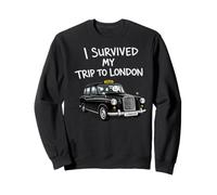 J'Ai survécu à Mon Voyage à Londres Hackney Carriage British Sweatshirt