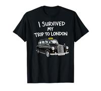 J'Ai survécu à Mon Voyage à Londres Hackney Carriage British T-Shirt
