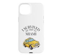 J'Ai survécu à Mon Voyage à Miami en Taxi Coque pour iPhone 15 Plus