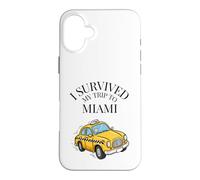 J'Ai survécu à Mon Voyage à Miami en Taxi Coque pour iPhone 16 Plus