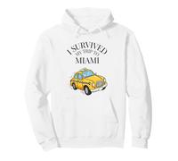 J'Ai survécu à Mon Voyage à Miami en Taxi Sweat à Capuche