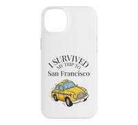 J'Ai survécu à Mon Voyage à San Francisco dans Un Taxi Coque pour iPhone 14 Plus