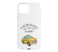 J'Ai survécu à Mon Voyage à Seattle dans Un Taxi de Seattle City Coque pour iPhone 15 Plus