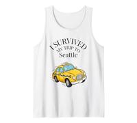 J'Ai survécu à Mon Voyage à Seattle dans Un Taxi de Seattle City Débardeur