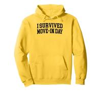 J'Ai survécu à Move in Day College Uni Chaos Dark Graphic Sweat à Capuche