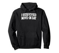 J'Ai survécu à Move in Day College University Chaos Graphic Sweat à Capuche