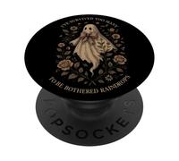 J'Ai survécu à trop de Choses pour être dérangée par des Gouttes de Pluie PopSockets PopGrip Adhésif