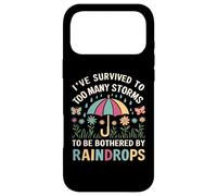 J'Ai survécu à trop de tempêtes pour être dérangé par Les Gouttes de Pluie Coque pour iPhone 17 Pro Max