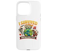 J'Ai survécu à Un Autre Cycle d'actualités : Un drôle de Chaos Coque pour iPhone 15 Pro Max