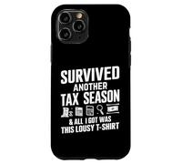 J'Ai survécu à Une Autre Saison des impôts et Tout ce Que J'Ai Obtenu C'est nul Coque pour iPhone 11 Pro