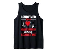 J'Ai survécu à Une Chirurgie à cœur Ouvert Chirurgie à cœur Ouvert pour Hommes et Femmes Débardeur