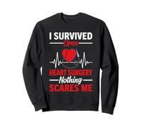 J'Ai survécu à Une Chirurgie à cœur Ouvert Chirurgie à cœur Ouvert pour Hommes et Femmes Sweatshirt