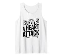 J'Ai survécu à Une Crise Cardiaque Warrior Heartbeat Débardeur