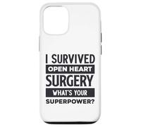 J'Ai survécu à Une opération à cœur Ouvert Coque pour iPhone 12/12 Pro