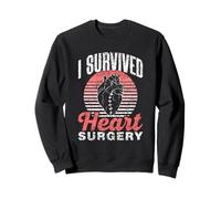 J'Ai Survécu À Une Opération du Cœur Chirurgie Cardiaque Sweatshirt