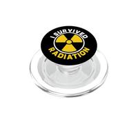 J'Ai survécu au Mois de Sensibilisation au Cancer PopSockets PopGrip pour MagSafe