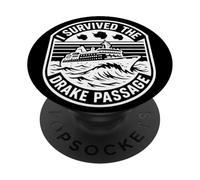 J'Ai survécu au Passage de Drake en Antarctique PopSockets PopGrip Adhésif