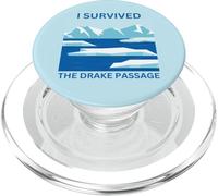 J'Ai survécu au Passage de Drake en Antarctique PopSockets PopGrip pour MagSafe