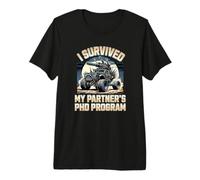 J'Ai survécu au Programme de doctorat de Mon Partenaire | PhD du conjoint | Doctorat T-Shirt Haut de Gamme