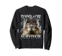 J'Ai survécu aux maux de Ventre d'aujourd'Hui Capybara Sweatshirt