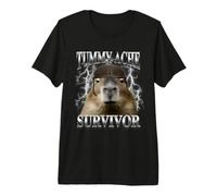J'Ai survécu aux maux de Ventre d'aujourd'Hui Capybara T-Shirt Haut de Gamme