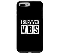 J'ai survécu aux vacances d'été Bible School Christian VBS Cute Coque pour iPhone 7 Plus/8 Plus