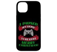 J'Ai Suspendu ma Partie pour être là Joyeux Noël Funny Gamer Coque pour iPhone 14 Plus
