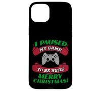 J'Ai Suspendu ma Partie pour être là Joyeux Noël Funny Gamer Coque pour iPhone 15 Plus