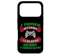 J'Ai Suspendu ma Partie pour être là Joyeux Noël Funny Gamer Coque pour iPhone 17 Pro