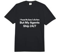 J'Ai Suspendu Mon Jeu mais Mes Agents expédient 24 Heures sur 24, 7 Jours sur 7 - Tech Humor Comfort Colors Adult Heavyweight T-Shirt