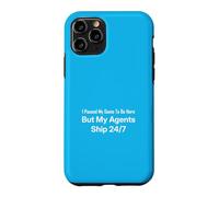 J'Ai Suspendu Mon Jeu mais Mes Agents expédient 24 Heures sur 24, 7 Jours sur 7 - Tech Humor Coque pour iPhone 11 Pro
