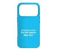 J'Ai Suspendu Mon Jeu mais Mes Agents expédient 24 Heures sur 24, 7 Jours sur 7 - Tech Humor Coque pour iPhone 17 Pro