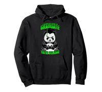 J'Ai Suspendu Mon Jeu pour Obtenir Mon diplôme de Funny Fierce Panda Gamer Sweat à Capuche
